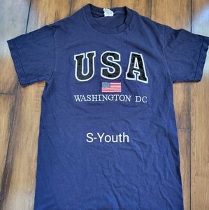 USA Washington DC small youth tee
